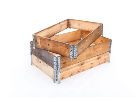 Used Wooden Pallet Collars