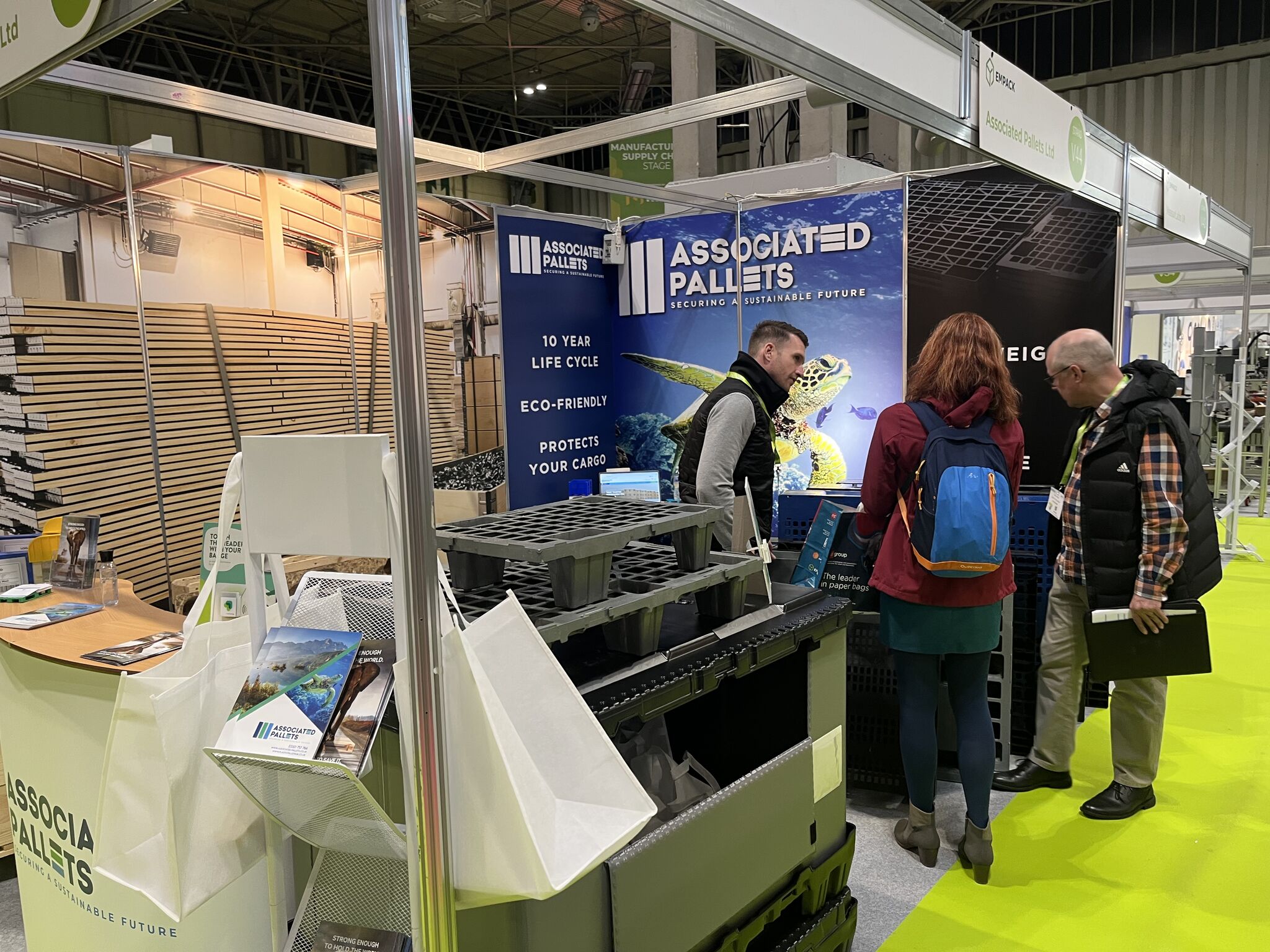 Plastic Pallets UK Attends The 2025 Packaging Innovations and Empack Event at the NEC