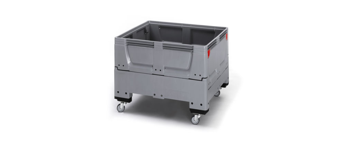Saving Warehouse Space with Collapsible Plastic Pallet Boxes