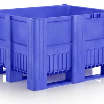 blue plastic pallet boxes for sale